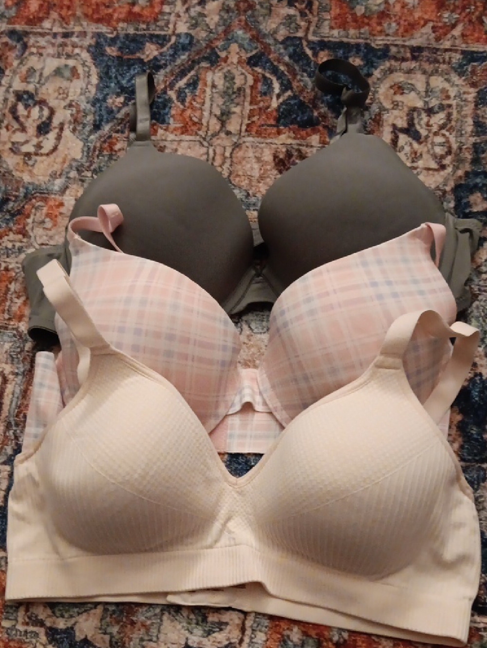 3 Bra Bundle, Sizes M, 38B & 36C, Each Worn Once